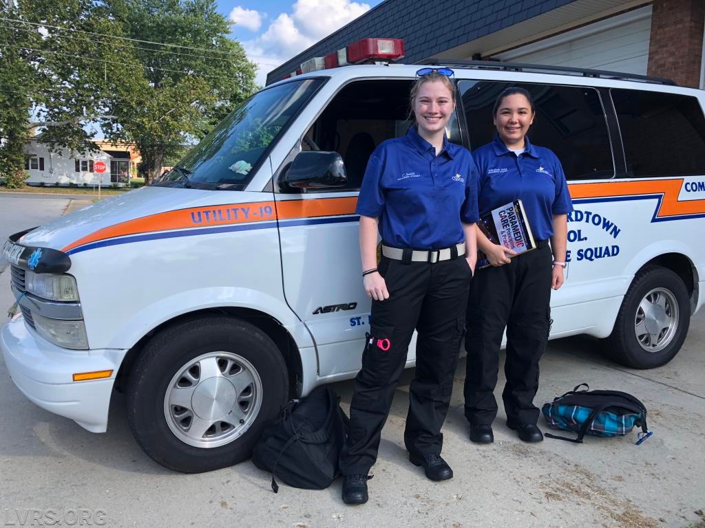 The first day of school for our soon to be Paramedics, Claire and Elizabeth.  We are all so proud of you.
